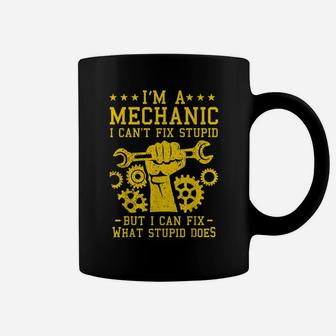 Funny Car Mechanic Men Women Kids Best Auto Mechanic Coffee Mug | Crazezy AU