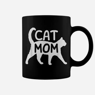 Funny Cat Mom Shirt For Women Cat Lovers Cute Mothers Day Coffee Mug | Crazezy CA