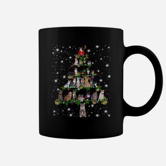 Funny Cats Christmas Tree Tee Ornament Decor Gift Coffee Mug | Crazezy AU