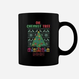 Funny Chemist Chemistry Christmas Tree Sweatshirt Coffee Mug | Crazezy DE