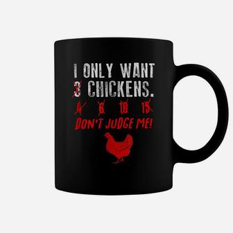 Funny Chicken Feeder Design For A Crazy Chicken Farmer Lady Coffee Mug | Crazezy