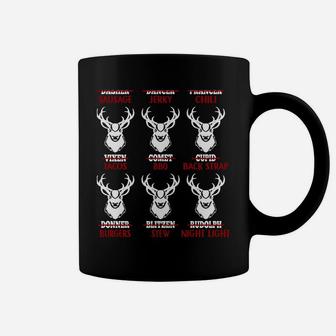 Funny Christmas Deer Bow Hunting Santa Men Women Hunter Gift Sweatshirt Coffee Mug | Crazezy DE