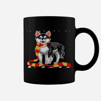 Funny Christmas My Patronus Is A Husky Cute Siberian Dog Coffee Mug | Crazezy CA