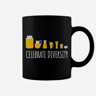 Funny Cider Shirts Celebrate Diversity Gift Cider Drinkers Coffee Mug | Crazezy