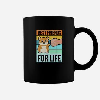 Funny Cute Hamster Gifts Face Best Friends For Life Coffee Mug - Thegiftio UK