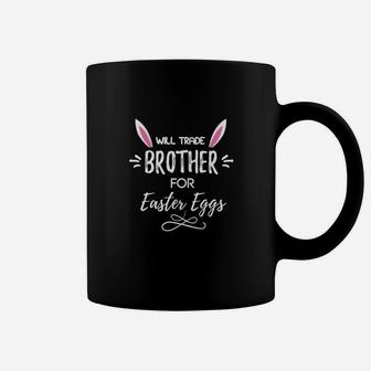Funny Cute Happy Easter Egg Will Trade Brother Kids Coffee Mug - Thegiftio UK