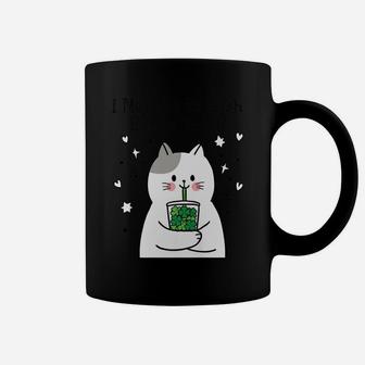 Funny Cute Kitten Cat On St Patrick's Day Party Parade Coffee Mug | Crazezy