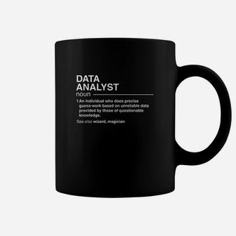 Funny Data Analyst Definition Data Scientist Coffee Mug | Crazezy DE