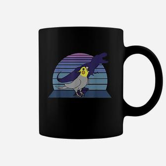 Funny Dinosaur Shadow Birb Coffee Mug | Crazezy CA