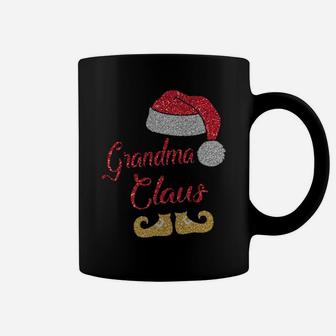 Funny Dirty Santa Hat Grandma Claus Coffee Mug - Monsterry CA