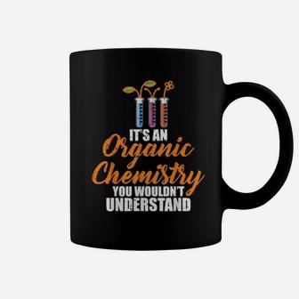Funny Distressed Retro Vintage Organic Chemistry Coffee Mug - Monsterry DE