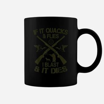 Funny Duck Hunting Outfits For A Duck Hunting Lover Coffee Mug | Crazezy