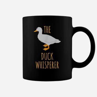 Funny Duck Whisperer Duck Hunting Farm Animal Coffee Mug | Crazezy