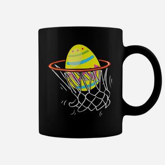 Funny Easter Basketball Egg Hunting Kids Boys Teens Coffee Mug | Crazezy