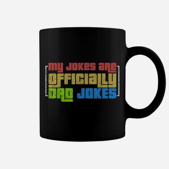 Funny Fathers Day Gift Idea Punny Daddy Dad Jokes Coffee Mug | Crazezy DE
