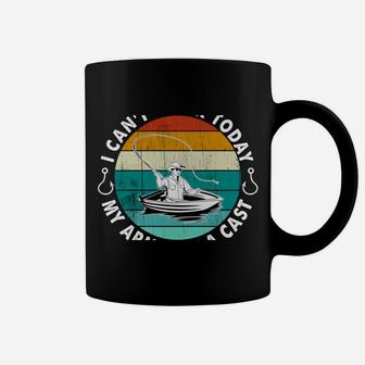 Funny Fishing Can't Work My Arm Is In Cast Men Women Boat Coffee Mug | Crazezy DE