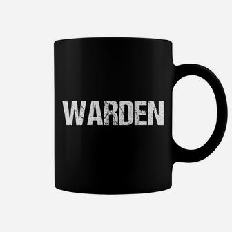 Funny Fun Warden Job Employee Jail Prison Coffee Mug | Crazezy