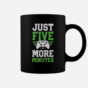 Funny Gamer Pc Video Games Boys Teens Console 5 More Minutes Coffee Mug | Crazezy UK