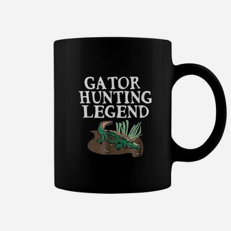 Funny Gator Hunting Legend Coffee Mug - Thegiftio UK