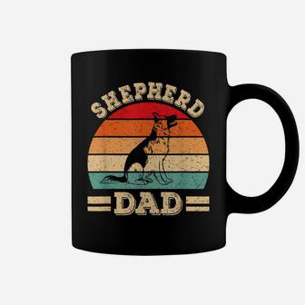 Funny German Shepherd Dad Print Dog Vintage Retro Coffee Mug | Crazezy CA