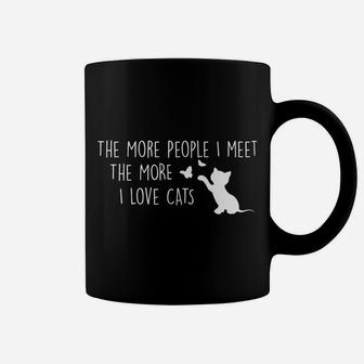 Funny Gift For Cat Kitten Lover Women Teen Girls Love Cats Coffee Mug | Crazezy CA