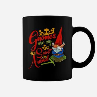 Funny Gnomes Are My Spirit Animal Cute Gnome Lovers Coffee Mug | Crazezy AU