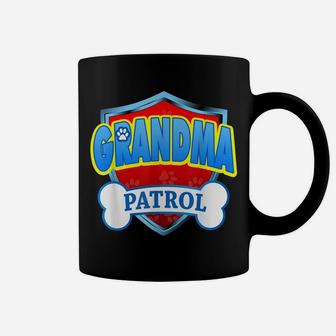 Funny Grandma Patrol - Dog Mom, Dad For Men Women Coffee Mug | Crazezy