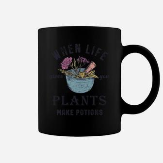 Funny Herbalist And Apothecarist Puns Make Potions Herbalism Coffee Mug | Crazezy CA