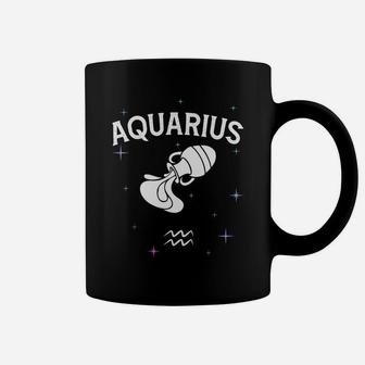 Funny Horoscope Aquarius Symbol Zodiac Sign Costume Coffee Mug | Crazezy