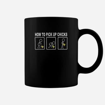 Funny How To Pick Up Coffee Mug | Crazezy AU