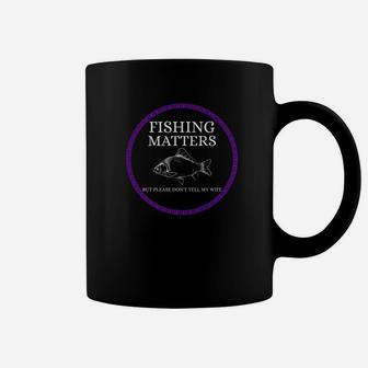 Funny I Love Fishing Fishing Matters For Husbands Gif Coffee Mug - Thegiftio UK
