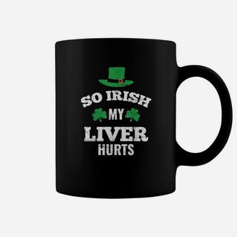 Funny Irish Shamrock Clover Drinking St Patrick Day Coffee Mug - Monsterry UK