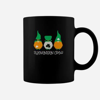 Funny Irish St Patricks Shamrock Shenanigan Crew Gnome Coffee Mug - Monsterry UK