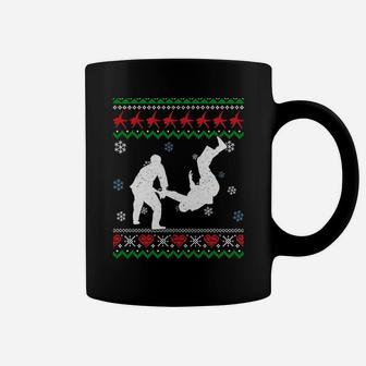 Funny Judo Ugly Christmas Martial Arts Xmas Sport Gifts Sweatshirt Coffee Mug | Crazezy AU