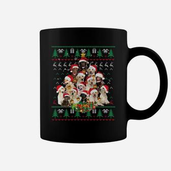 Funny Labrador Retriever Christmas Tree Ugly Sweater Gift Sweatshirt Coffee Mug | Crazezy