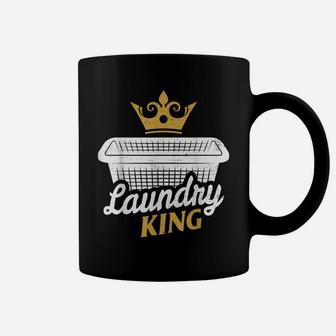 Funny Laundry King House Husband Dirty Clothes Coffee Mug | Crazezy UK