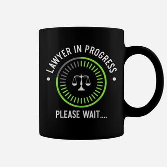 Funny Lawyer In Progress Gift | Law School Apparel Coffee Mug | Crazezy AU