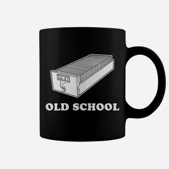 Funny Librarian Reading Old School Card Catalog Coffee Mug | Crazezy