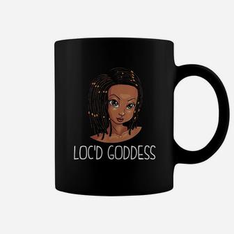 Funny Locd Goddess Gift Women Dreadlock Black History Girls Coffee Mug - Thegiftio UK