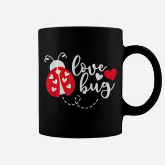 Funny Love Bug Valentines Day Ladybug Coffee Mug - Monsterry