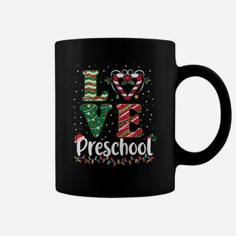Funny Love Preschool Christmas Teacher Students Gifts Coffee Mug | Crazezy AU