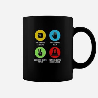 Funny Lunch Lady Gifts Nothing Beats Cafeteria Coffee Mug | Crazezy