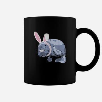 Funny Manatee Easter Bunny Coffee Mug | Crazezy