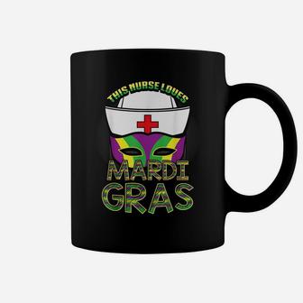 Funny Mardi Gras Fat Tuesday Nurse Gift T Shirt For Women Coffee Mug | Crazezy