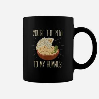 Funny Middle Eastern Food Hummus And Pita Coffee Mug - Thegiftio