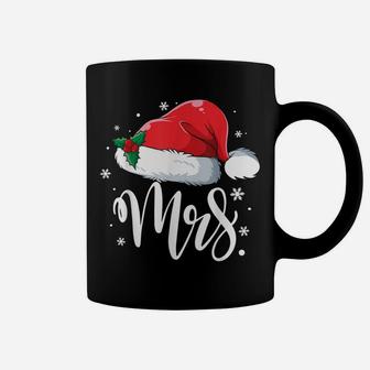 Funny Mrs Claus Santa Christmas Matching Couple Pajamas Him Coffee Mug | Crazezy CA