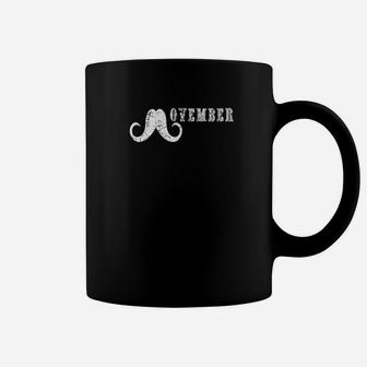 Funny Mustache November Manly Party Beard Fun Coffee Mug - Thegiftio UK