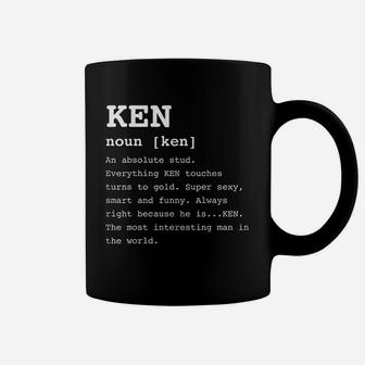 Funny Name Definition Ken Kenneth Coffee Mug - Thegiftio UK