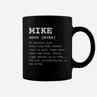 Funny Name Definition Mike Coffee Mug - Thegiftio UK