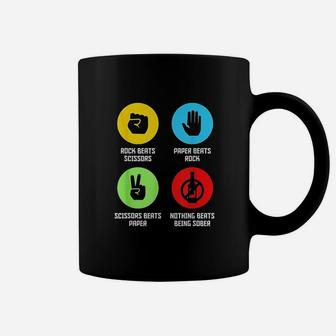 Funny Nothing Beats Being Sober Coffee Mug | Crazezy